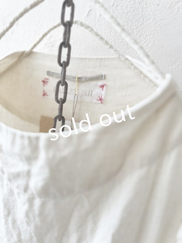 画像3: HALLELUJAH／1890's Bourgeron 羊飼いローブ・off-white (3)