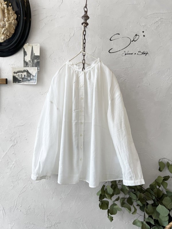 画像5: SO／フリル襟ブラウス・オフ (5)