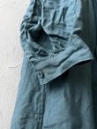 画像5: HALLELUJAH/1890's Bourgeron 羊飼いシャツワンピース・turquoise (5)