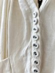 画像4: HALLELUJAH／1890's Bourgeron 羊飼いシャツワンピース・off-white (4)