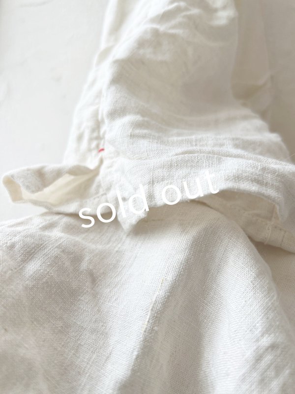 画像6: HALLELUJAH／1890's Bourgeron 羊飼いローブ・off-white (6)