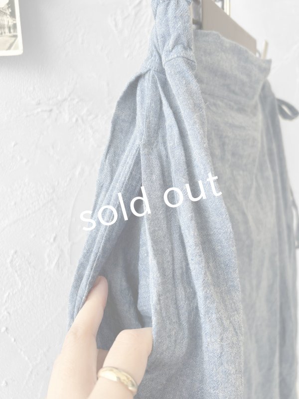 画像6: MARCHE' DE SOEUR／バギーパンツ・ブルー (6)