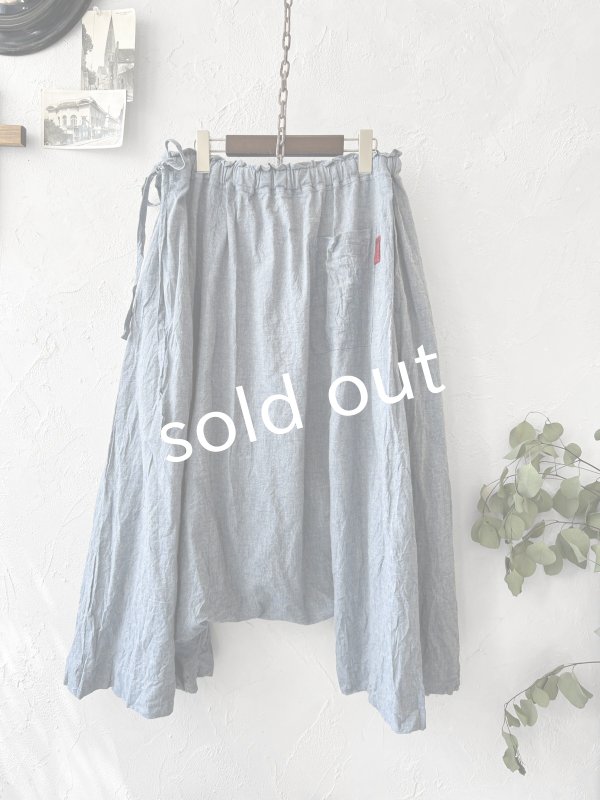 画像7: MARCHE' DE SOEUR／バギーパンツ・ブルー (7)