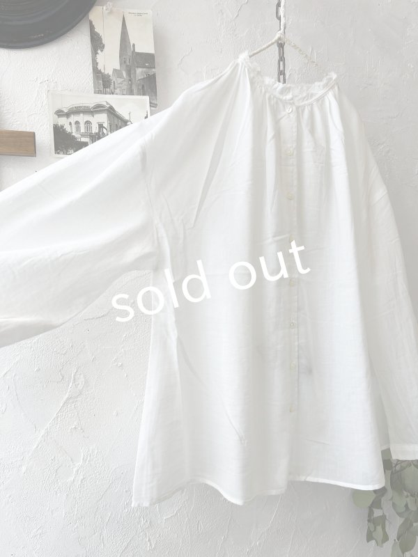 画像6: SO／フリル襟ブラウス・オフ (6)
