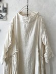 画像2: HALLELUJAH／1890's Bourgeron 羊飼いローブ・off-white (2)