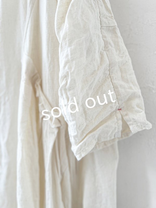 画像4: HALLELUJAH／1890's Bourgeron 羊飼いローブ・off-white (4)