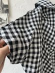 画像9: Reliure／丸襟ブラウス・gingham check (9)