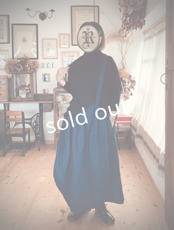 画像2: Reliure／2wayショルダースカート・indigo (2)