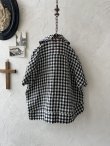 画像12: Reliure／丸襟ブラウス・gingham check (12)