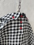 画像13: Reliure／丸襟ブラウス・gingham check (13)