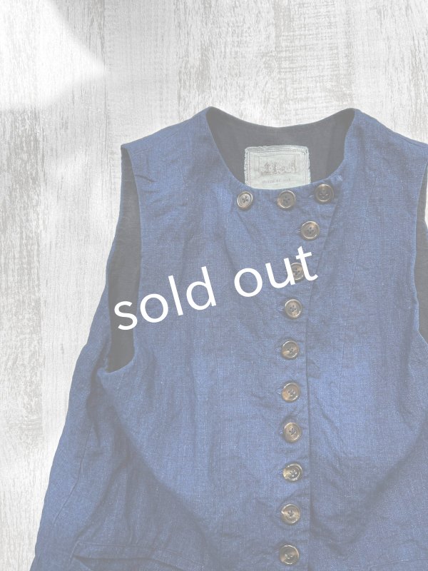 画像10: Reliure／VEST・indigo (10)