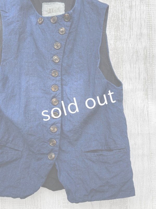 画像9: Reliure／VEST・indigo (9)