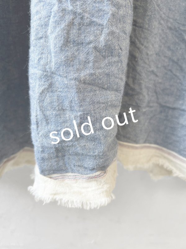 画像10: MARCHE' DE SOEUR／フローフリルワンピース・ブルー (10)