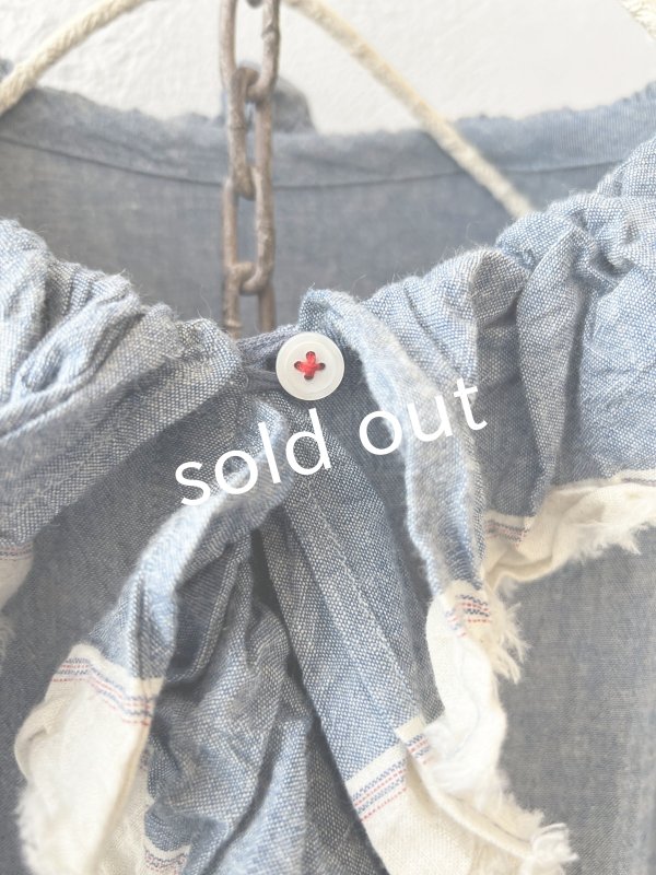 画像6: MARCHE' DE SOEUR／フローフリルワンピース・ブルー (6)