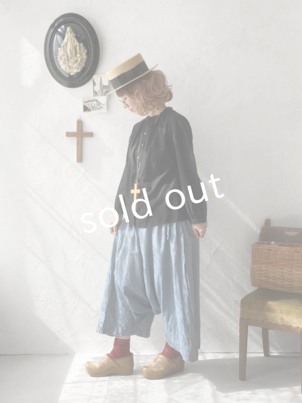 画像11: MARCHE' DE SOEUR／バギーパンツ・ブルー (11)