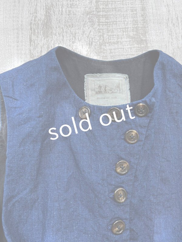 画像8: Reliure／VEST・indigo (8)