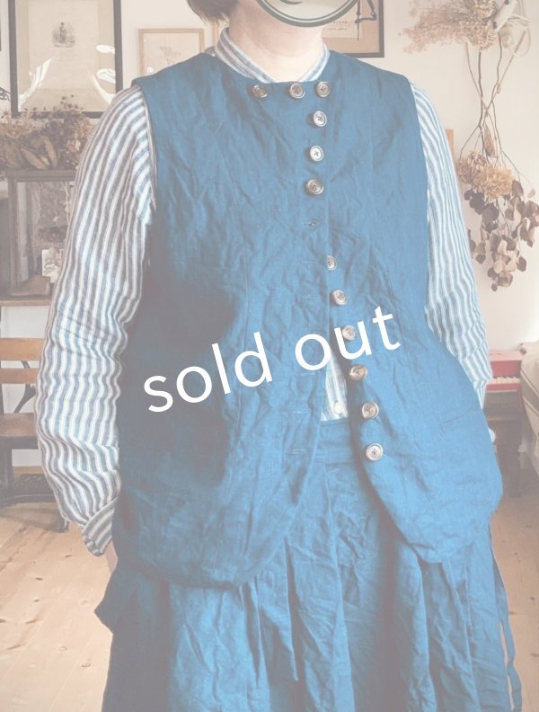 画像3: Reliure／VEST・indigo (3)