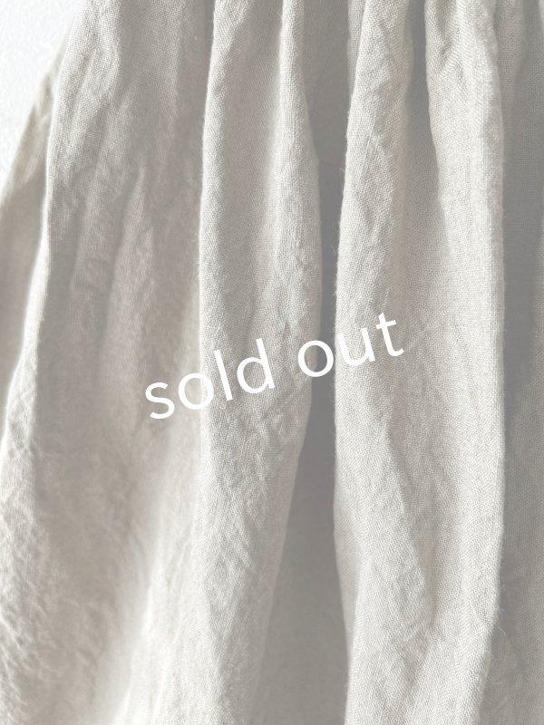 画像5: Libera&Capricciosa／ワイドギャザーサルエルパンツ・オリーブ (5)