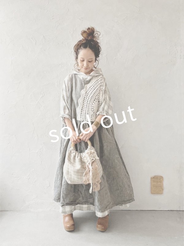 画像4:  【24】shizuka's＆MARCHE３点セット・シャンブレー（短め丈） (4)