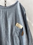 画像2: MARCHE' DE SOEUR／ウエストギャザープルオーバー・ブルー (2)