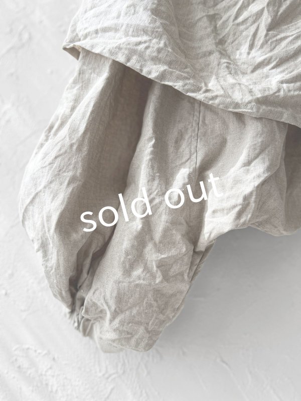 画像6: MARCHE' DE SOEUR／タブリエパンツ・生成り (6)