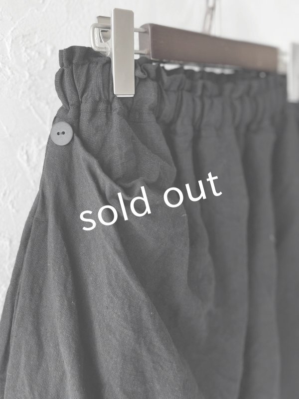 画像3: MARCHE' DE SOEUR/ タブリエパンツ・黒 (3)