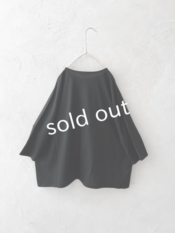 画像3: TUTIE./ワイドプルオーバー・ブラック (3)