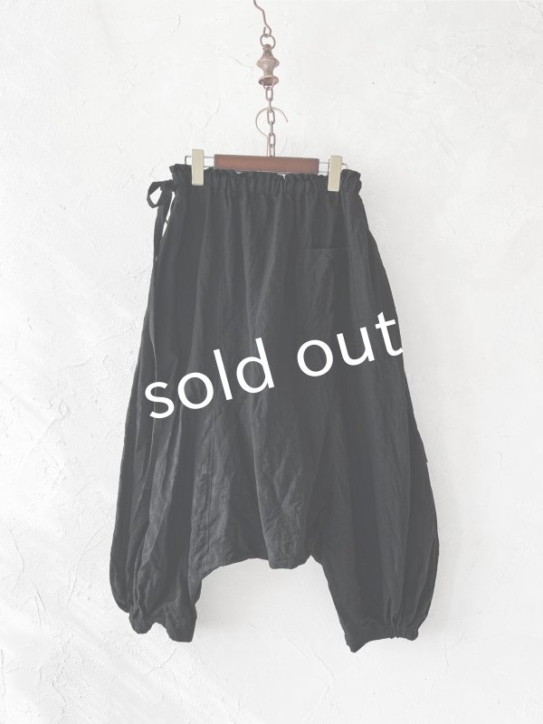 画像6: MARCHE' DE SOEUR/ タブリエパンツ・黒 (6)