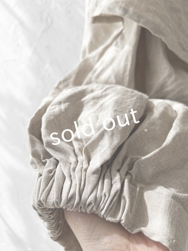 画像7: MARCHE' DE SOEUR／タブリエパンツ・生成り (7)