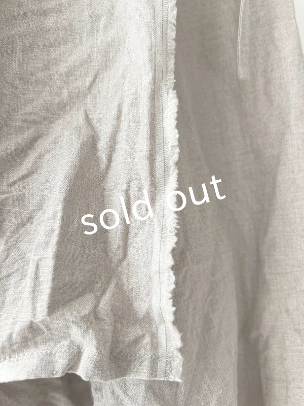 画像5: MARCHE' DE SOEUR／タブリエパンツ・生成り (5)