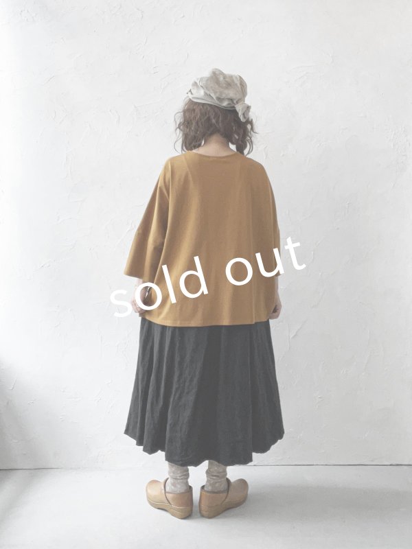 画像8: TUTIE./ワイドプルオーバー・マスタード (8)