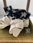 画像3: MARCHE' DE SOEUR／刺繍のワイヤーターバン (3)