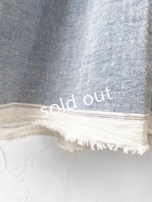 画像4: MARCHE' DE SOEUR／パフ袖ワンピース・ブルー (4)