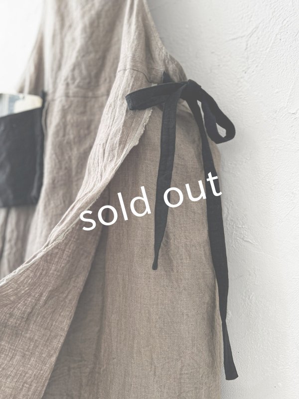 画像3: MARCHE' DE SOEUR／種蒔のエプロン・セピア (3)