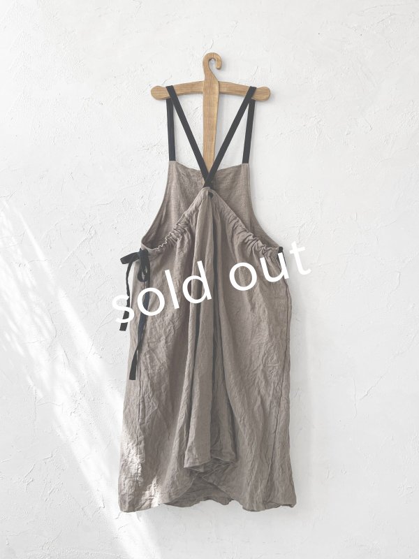 画像6: MARCHE' DE SOEUR／種蒔のエプロン・セピア (6)