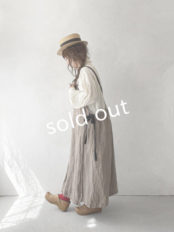 画像11: MARCHE' DE SOEUR／種蒔のエプロン・セピア (11)