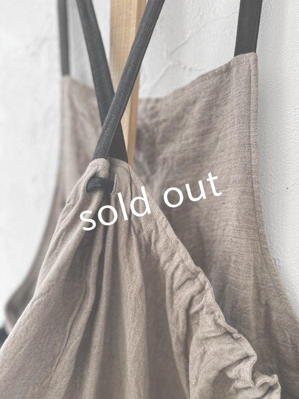 画像8: MARCHE' DE SOEUR／種蒔のエプロン・セピア (8)