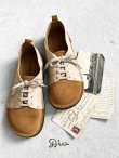 画像1: Diu／本革フレジアシューズ・ベージュ (1)