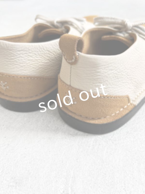 画像6: Diu／本革フレジアシューズ・ベージュ (6)