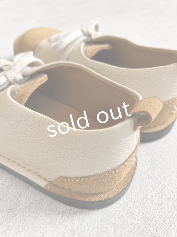 画像7: Diu／本革フレジアシューズ・ベージュ (7)