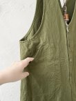 画像3: seasew.／111 オーバーオール・オリーブ (3)