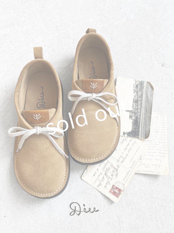 画像1: Diu／本革オルタンシアシューズ・ベージュ (1)