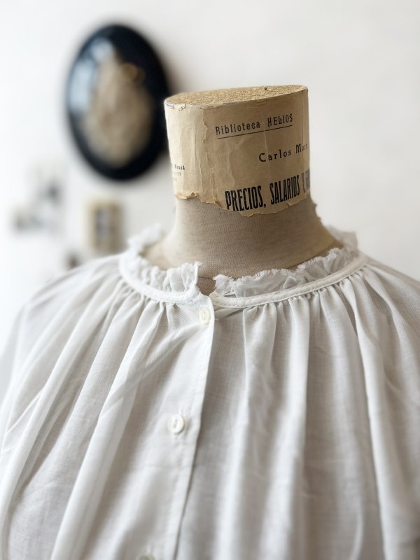 画像2: SO／フリル襟ブラウス・オフ (2)