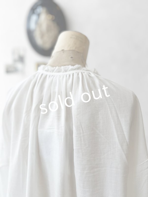 画像4: SO／フリル襟ブラウス・オフ (4)