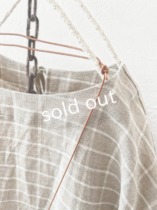 画像5: MARCHE' DE SOEUR／ギャザーワンピース・赤耳ウィンドウペン (5)