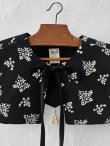 画像7: MARCHE' DE SOEUR／タッセルティペット・黒刺繍 (7)
