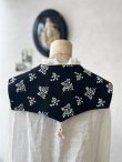 画像4: MARCHE' DE SOEUR／タッセルティペット・黒刺繍 (4)