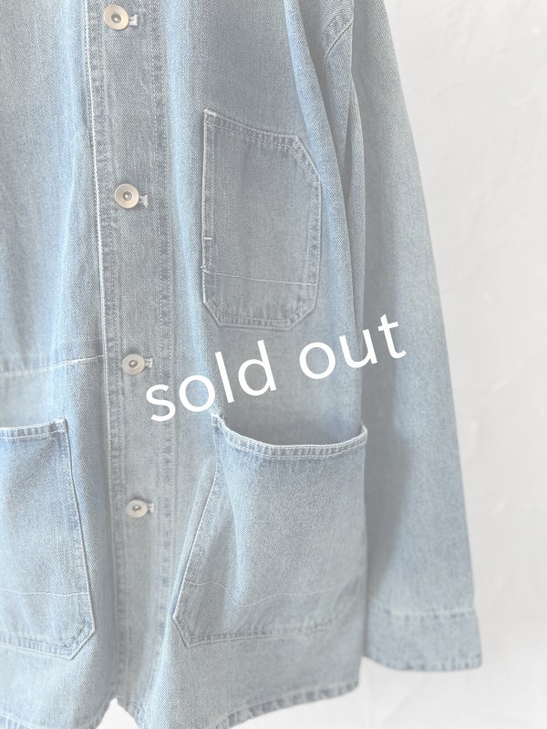 画像5: SO／ポケットデニムジャケット  ・ブルー (5)