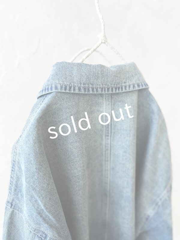 画像11: SO／ポケットデニムジャケット  ・ブルー (11)