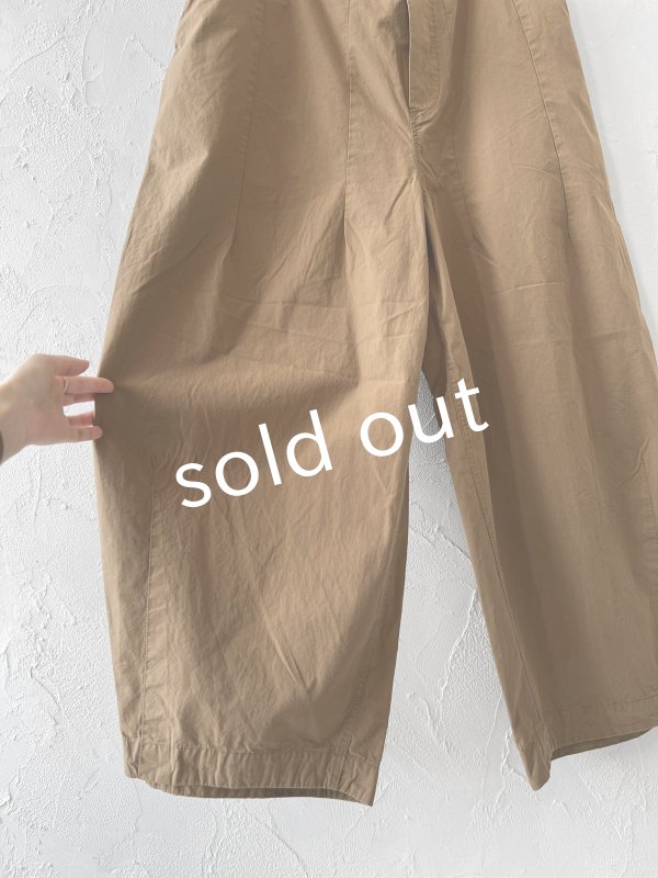 画像13: SO/ワイドパンツ・チョコブラウン (13)